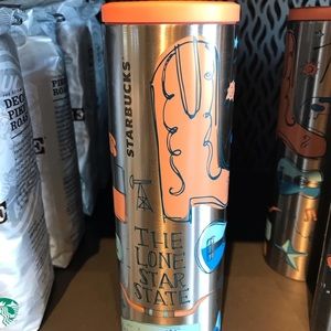 Texas Starbucks coffee cup